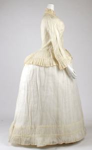 Morning Dress, circa 1870, Met Museum 